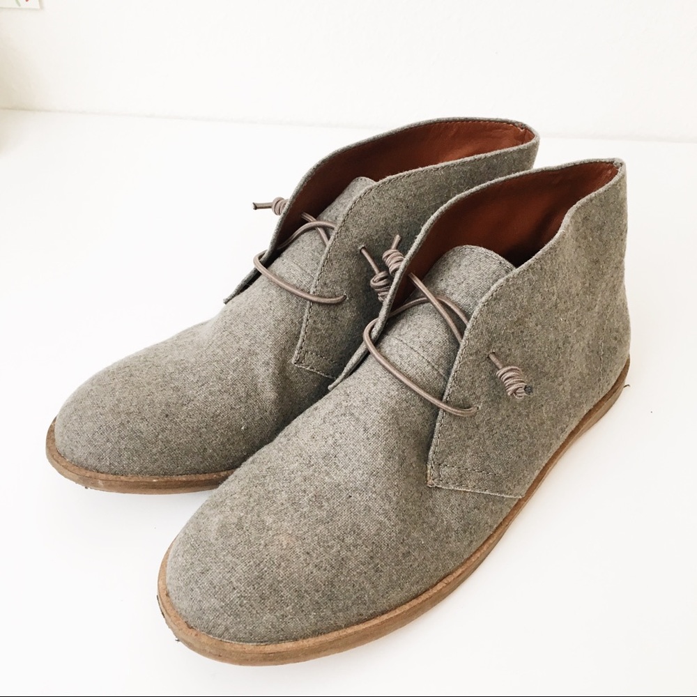 LUCKY BRAND GRAY BOOTIES